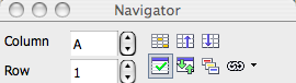 Navigator Toolbar in Calc